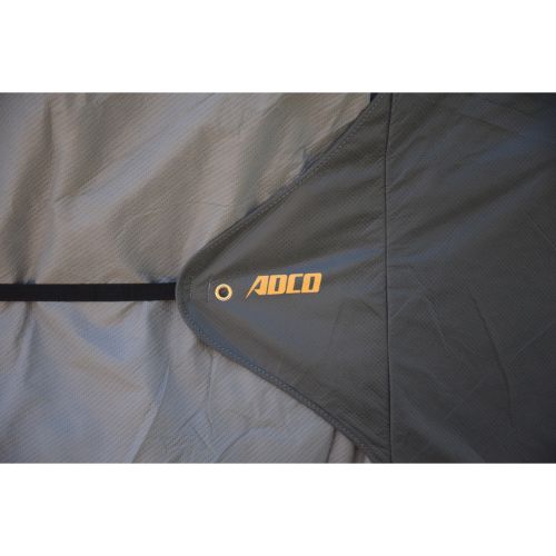 ADCO Olefin HD Motorhome Cover - securing straps can be connected across at both front and rear - Caravan Cover Shop