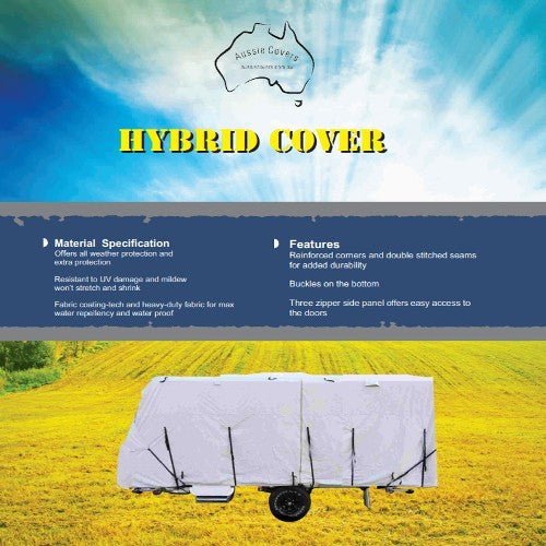 Aussie Hybrid Caravan Cover 18'-20' - Caravan Cover Shop