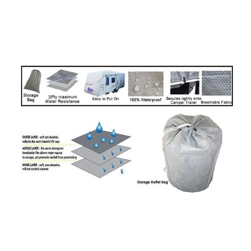 Samson Heavy Duty Caravan Cover 22'-24' - Caravan Cover Shop