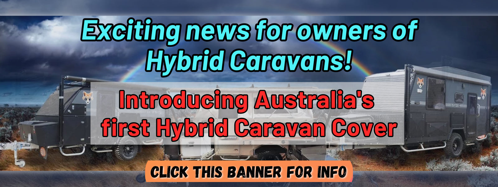 Australia's 1st Hybrid Caravan Cover