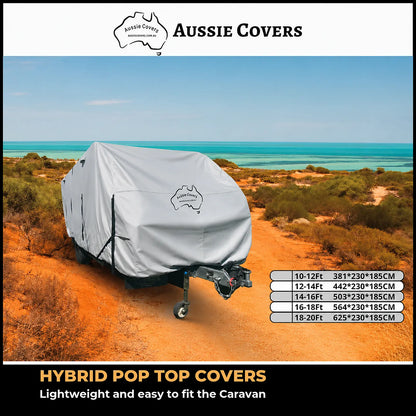 Aussie Pop Top Hybrid Cover main product image | Caravan Cover Shop