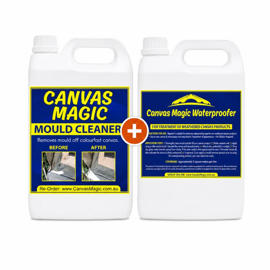 Canvas Magic® Mould Remover / Waterproofer BUNDLE (Save $10)