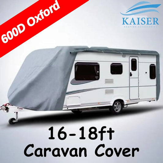 Kaiser 600D 'Durapoly' Caravan Cover 16'-18' | Caravan Cover Shop