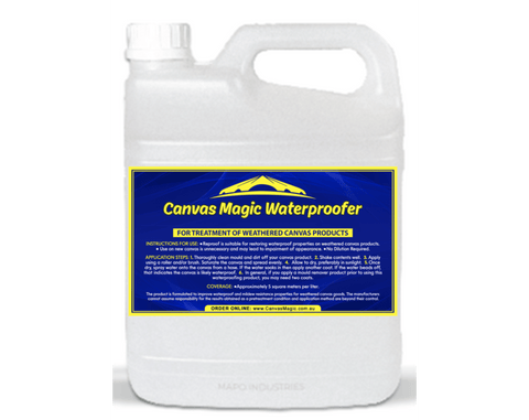 Canvas Magic 'Mould Remover / Waterproofer' dual pack - Caravan Cover Shop