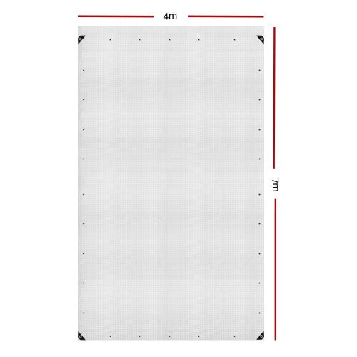 'Instahut' Poly Tarp - CLEAR - Caravan Cover Shop
