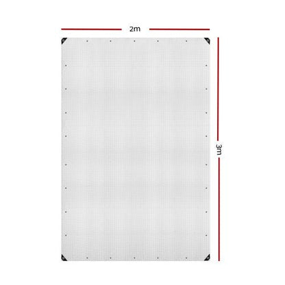 'Instahut' Poly Tarp - CLEAR - Caravan Cover Shop