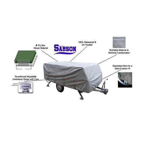 Samson Camper Trailer Cover 10'-12' - Caravan Cover Shop